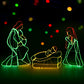 1.12M Christmas Lights Motif 552 LED Rope Light Outdoor Decoration