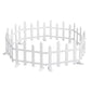 3m Solar Christmas Fence Lights Outdoor Garden Path Decor Multicolour 8pc