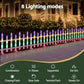 3m Solar Christmas Fence Lights Outdoor Garden Path Decor Multicolour 8pc