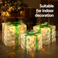 3-Pieces Christmas Lights 70 LED Fairy Light Gift Box