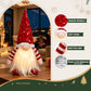 Christmas Gnomes Light Up Christmas Decorations Plush Goblin Set of 3 Warm White