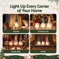 Christmas Gnomes Light Up Christmas Decorations Plush Goblin Set of 3 Warm White