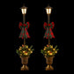 Jingle Jollys Christmas Lights 125cm Lamp Post 50 LED Fairy Light Decorations