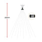 2.5M Christmas Tree Lights Christmas Lights Tree Topper Waterfall Fairy Lights White