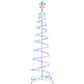 Jingle Jollys Christmas Tree 1.8m 100 RGB LED Rope Lights Xmas Trees Decoration