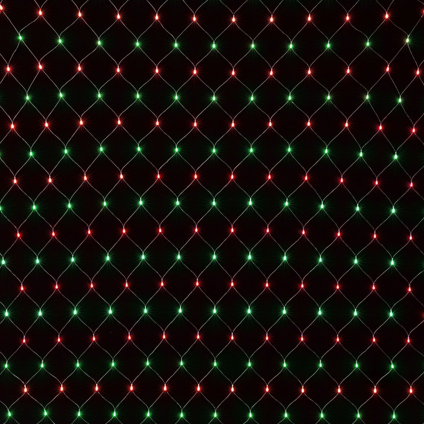 Christmas Lights 6x4m Christmas Net Lights 1000LED Red Green Festive Lighting