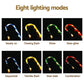 Jingle Jollys 8 PCS Christmas Lights Path Ground Light Garden Decorations 72 LED