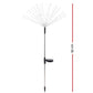 4 Pack Christmas Path Lights Solar Firework Garden Decoration Multicolour