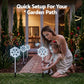 4 Pack Christmas Lights Path Lights Garden Decoration Outdoor Pathway Lighting