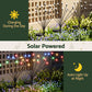 Christmas Lights Solar Firefly Lights Garden Decoration Path Lights Multicolour 3 Pack