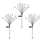 Christmas Lights Solar Firefly Lights Garden Decoration Path Lights Multicolour 3 Pack