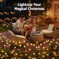 Christmas Lights Solar Firefly Lights Garden Decoration Path Lights Warm White 3 Pack