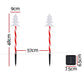Set of 5 Christmas Lights Path Ground Light Garden Decorations 25 LED