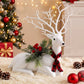 Christmas Reindeer 32cm Glitter Deer Ornaments Party Decorations