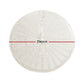 Christmas Tree Skirt 90cm Knitted Fabric Xmas Ornament Decor Beige