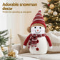Christmas Snowman Handicraft Ornaments Party Decorations 60cm