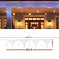 Christmas Lights Solar Fairy Lights Christmas Decorations Multicolour 4m