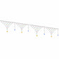 Christmas Lights Solar Fairy Lights Christmas Decorations Multicolour 4m