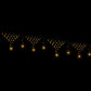 Jingle Jollys Christmas Lights Solar Fairy Lights Warm White Christmas Decorations 4m