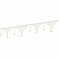 Jingle Jollys Christmas Lights Solar Fairy Lights Warm White Christmas Decorations 4m