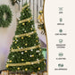 20M Christmas Lights Fairy Ribbon Light 200 LED Xmas Decor Golden