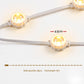 15M Christmas Lights Permanent String Eaves Light 36 LED Decoration