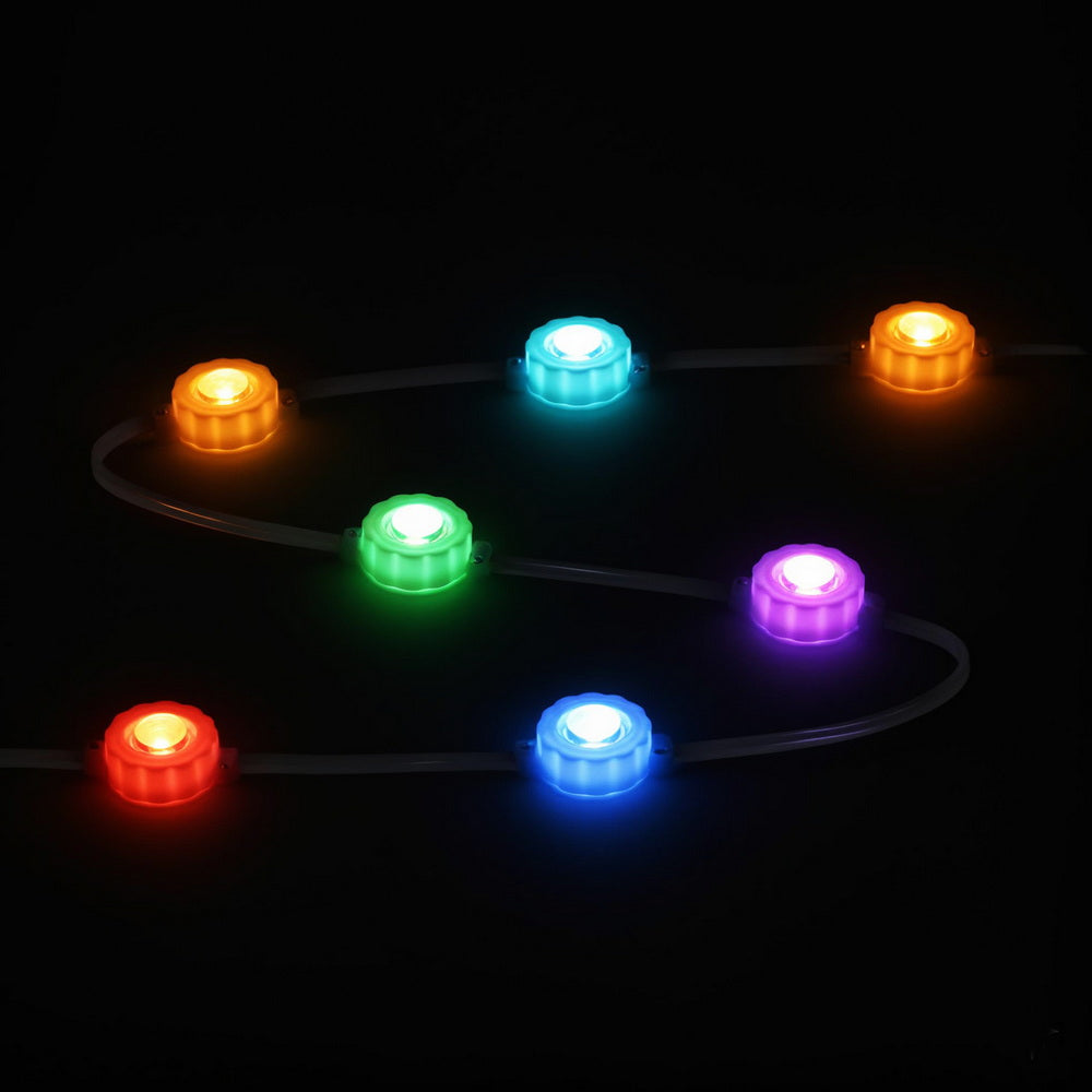 15M Christmas Lights Permanent String Eaves Light 36 LED Decoration