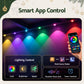 30M Christmas Permanent Outdoor Lights Smart Eaves String App Control Decoration 72LED