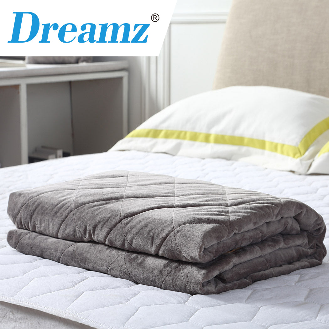Winston Weighted Soft Blanket 9KG Anti-Anxiety Gravity - Grey