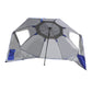 Mountview Beach Umbrella Outdoor Umbrellas Blue 2.33M