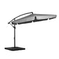 Mountview 3M Cantilever Umbrella Outdoor Grey With Base