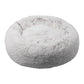 MEDIUM Dog Beds Pet Donut Nest Calming - Coffee