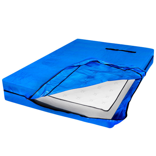 KING Mattress Bag Protector Plastic - Blue