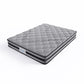 Cosseted Bed & Mattress Package with 22cm Mattress - Black & Wood Queen