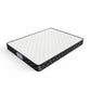 Placid Bed & Mattress Package with 16cm Mattress - Black & Wood Queen