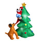 Gotcha Santa Christmas Inflatable Outdoor Xmas Decorations - 1.8M