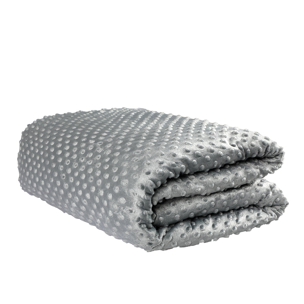 Whalen Weighted Soft Blanket Cover Quilt - Grey