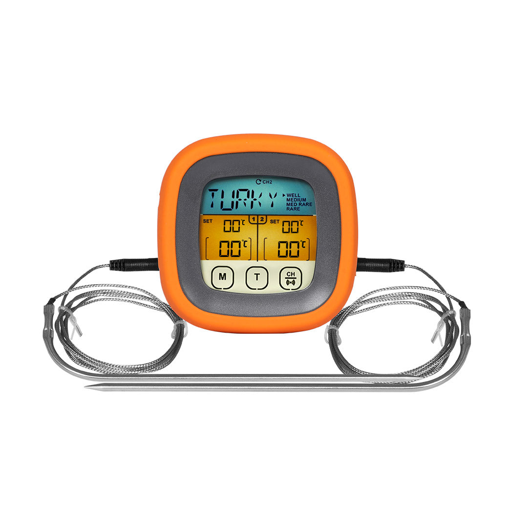 Digital Food Thermometer BBQ 2 Probe