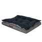 XLarge Dog Beds Calming Warm Soft Plush Comfy - Grey
