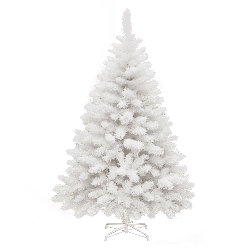7ft 2.1m 900 Tips White Christmas Tree