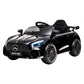 Kids Ride On Car 12V Battery Mercedes-Benz Licensed AMG GTR Toy Remote Control - Black