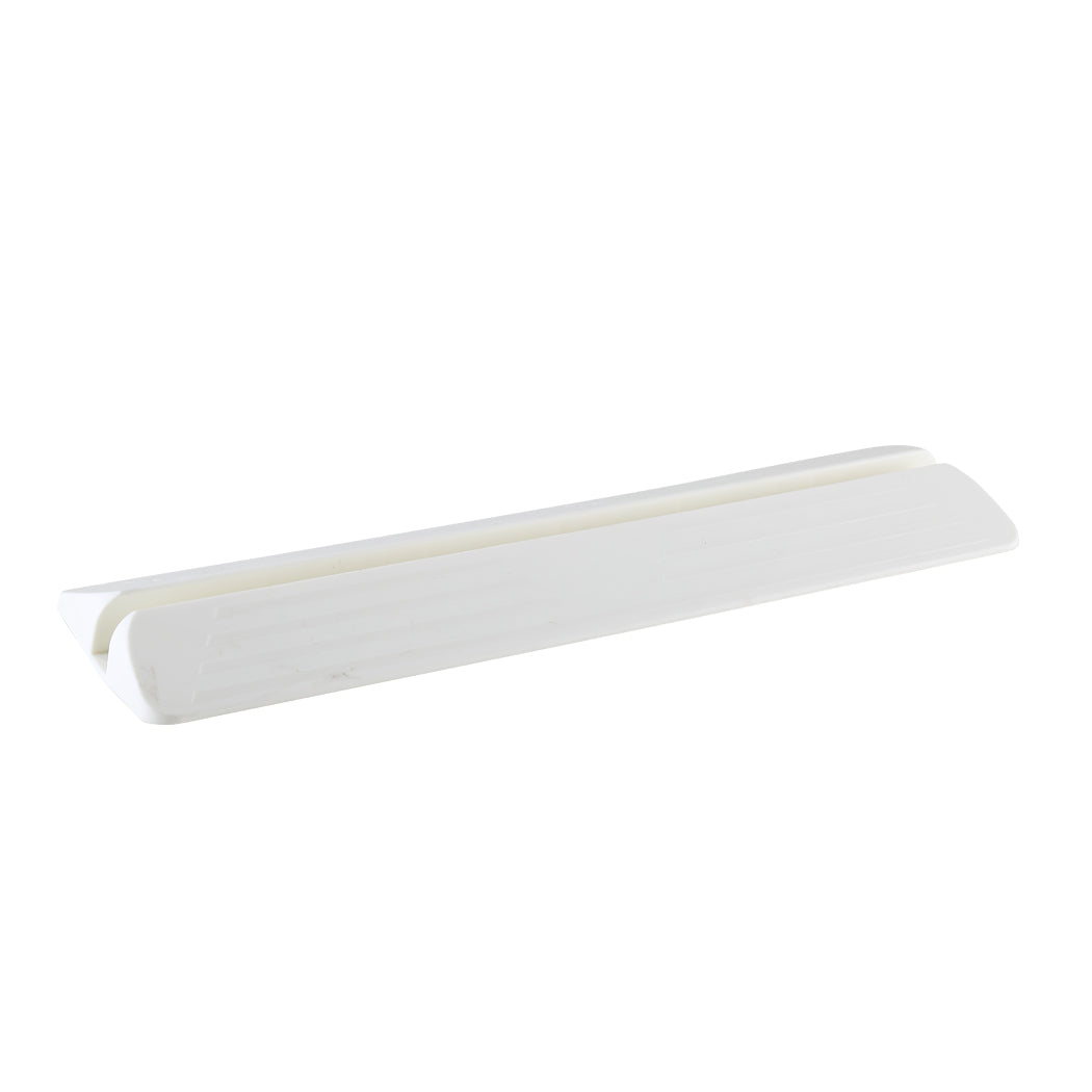 Adjustable Baby Kids Safety Security Gate Stair Barrier Support Ramp White