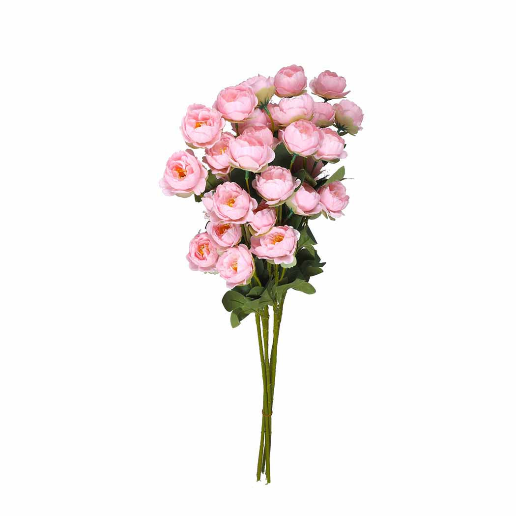Set of 6 Artificial Indoor Outdoor Flower 7 Heads Garden Home Decor