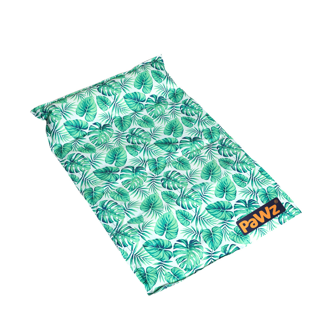 SMALL Cat Beds Pet Cooling Mat Gel Non-Toxic - Green