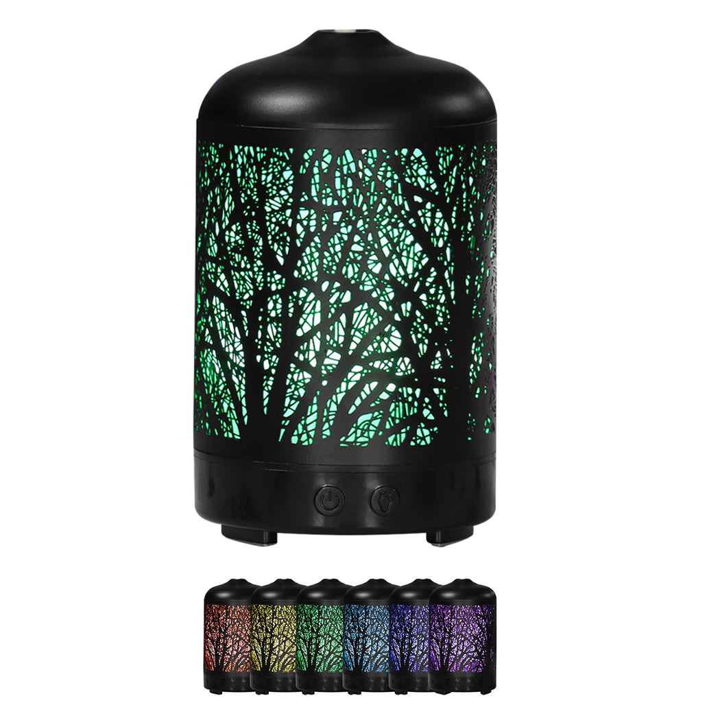 Aroma Diffuser Aromatherapy Ultrasonic Humidifier Essential Oil Purifier Tree