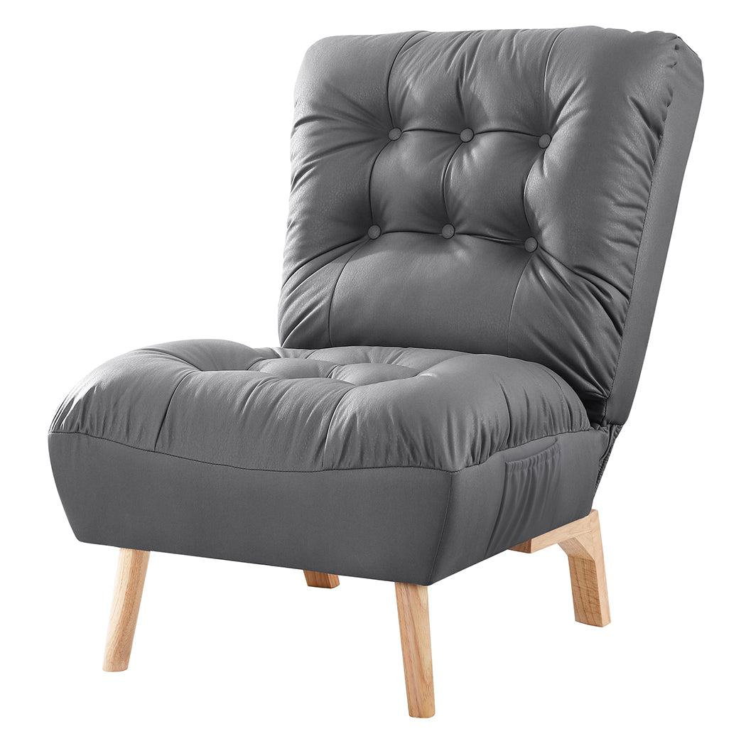McKenna Accent Chair Recliner Adjustable - Grey