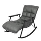 Milly Armchair Accent Chair PU Leather Wingback - Black