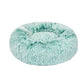 LARGE Dog Beds Pet Donut Nest Calming - Teal