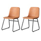 Cressida Set of 2 Dining Chairs - Brown