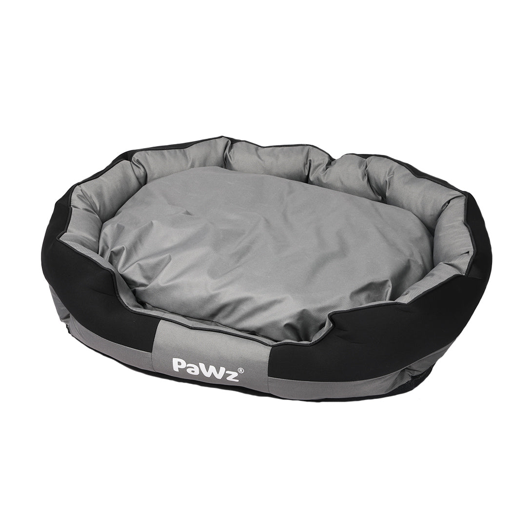 MEDIUM Dog Beds Waterproof Pet Calming - Grey